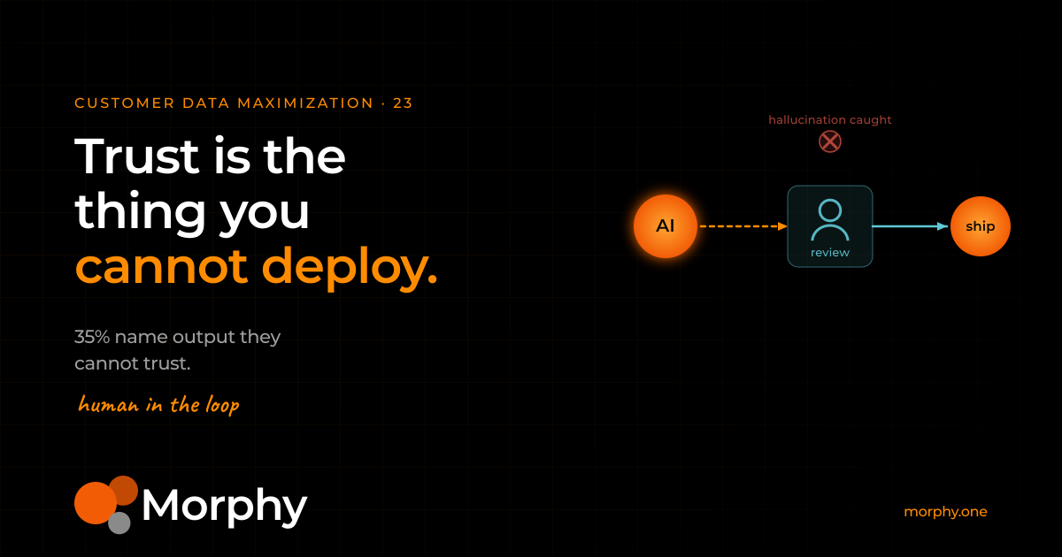How do you deploy AI you can trust, and govern hallucination?