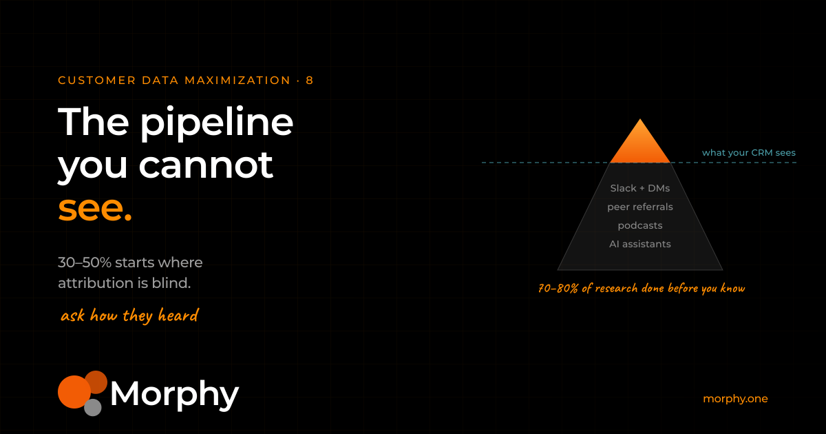 What is the dark funnel, and how do you measure pipeline you cannot see?